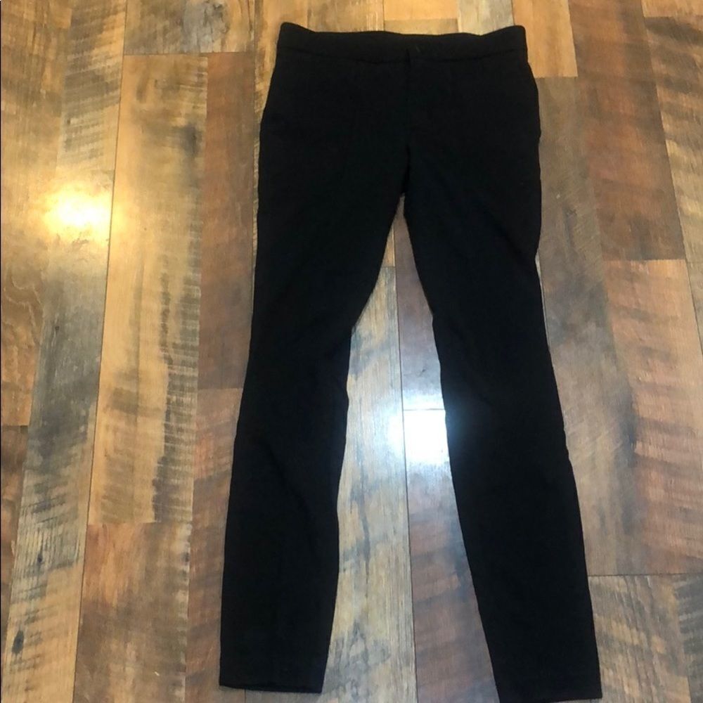 Athleta Black Slim Ponte Leggings